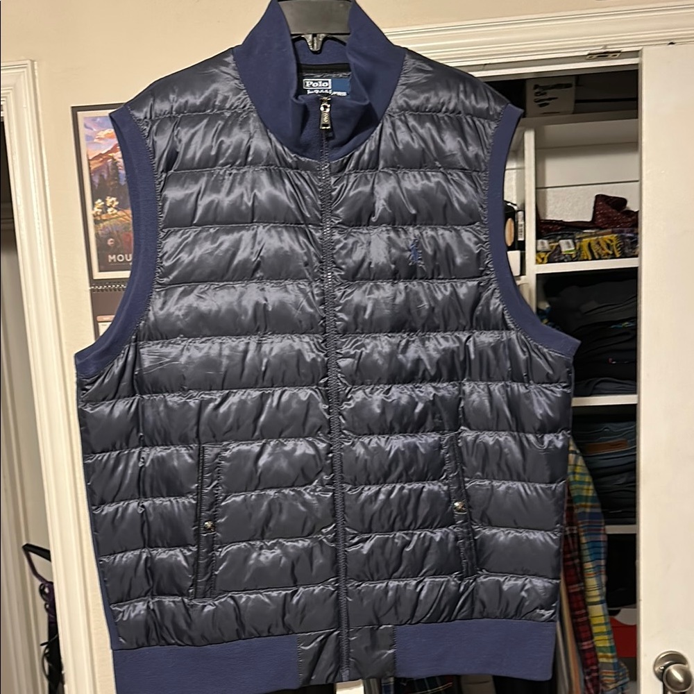 Polo by Ralph Lauren Men's Navy Puffer Vest